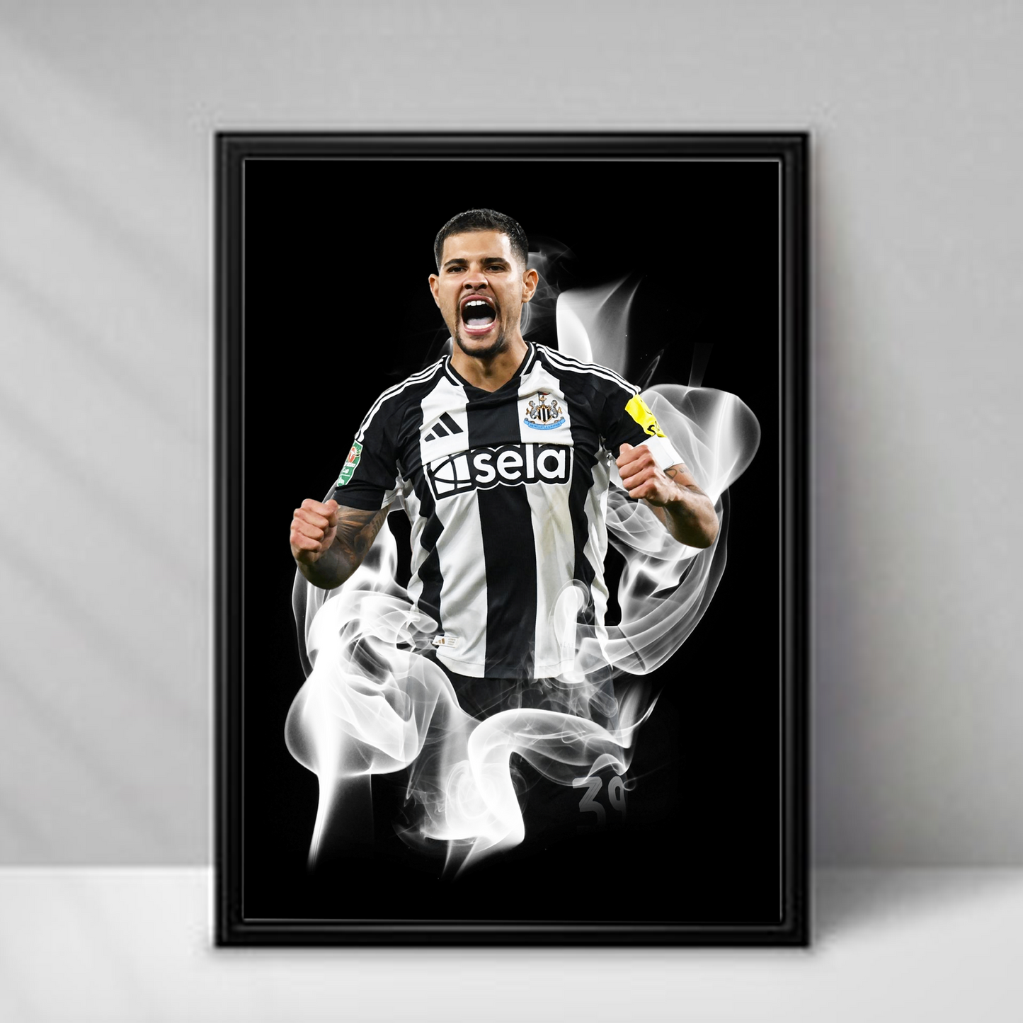 Newcastle United | Bruno Guimaraes | Print | Special Edition Inverted