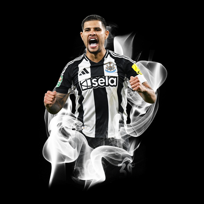 Newcastle United | Bruno Guimaraes | Print | Special Edition Inverted