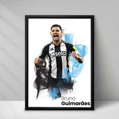 Newcastle United | Bruno Guimaraes Print