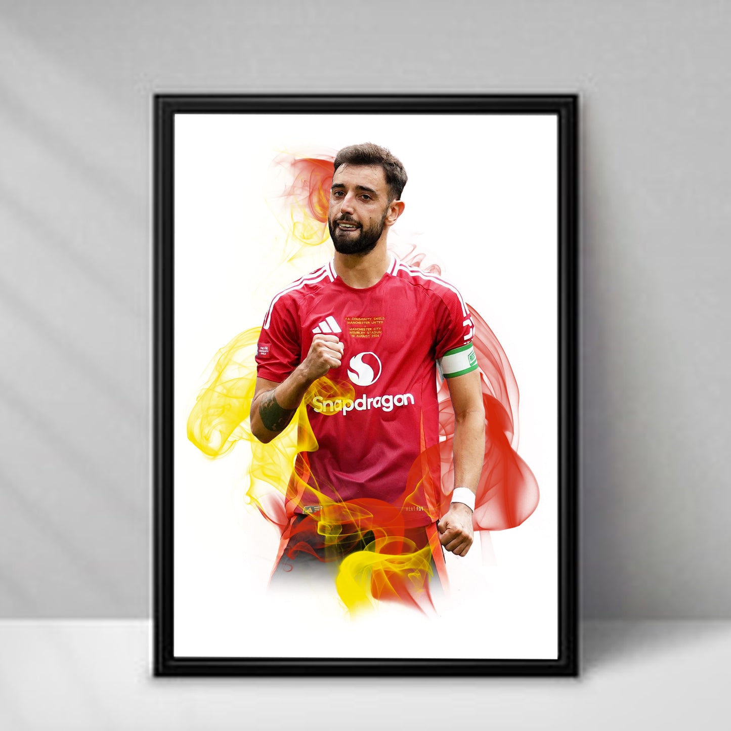 Manchester United | Bruno Fernandes Print