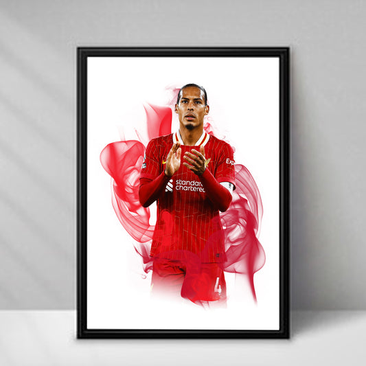 Liverpool | Virgil Van Dijk Print