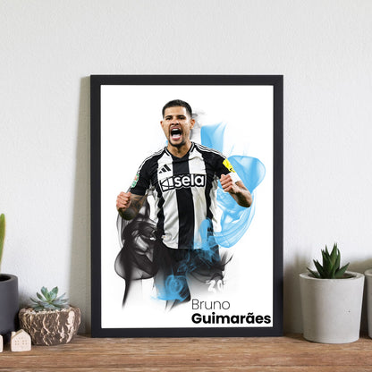 Newcastle United | Bruno Guimaraes Print