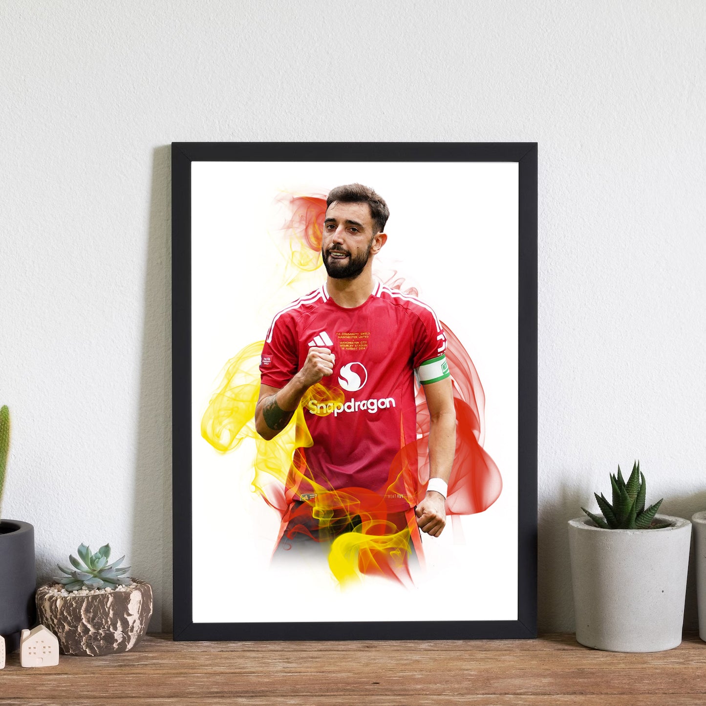 Manchester United | Bruno Fernandes Print