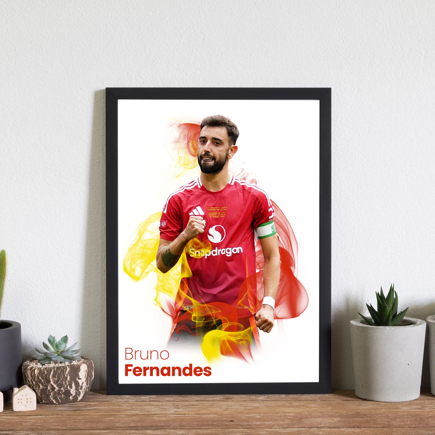 Manchester United | Bruno Fernandes Print