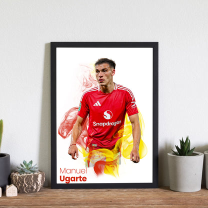 Manchester United | Manuel Ugarte Print