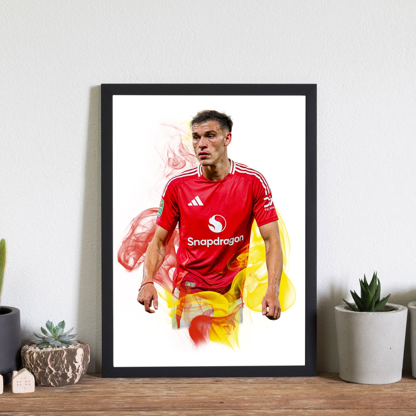 Manchester United | Manuel Ugarte Print