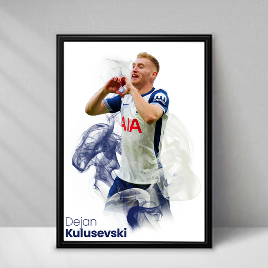 Tottenham Hotspur | Dejan Kulusevski Print