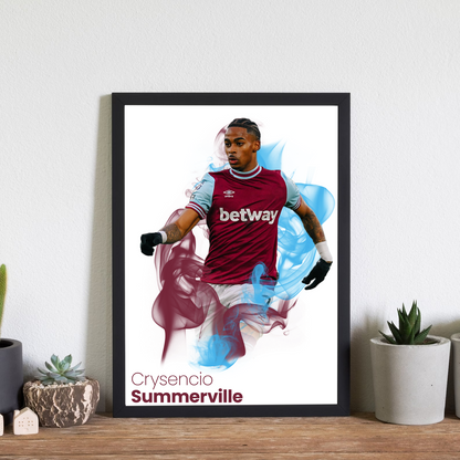 West Ham United | Crysencio Summerville Print