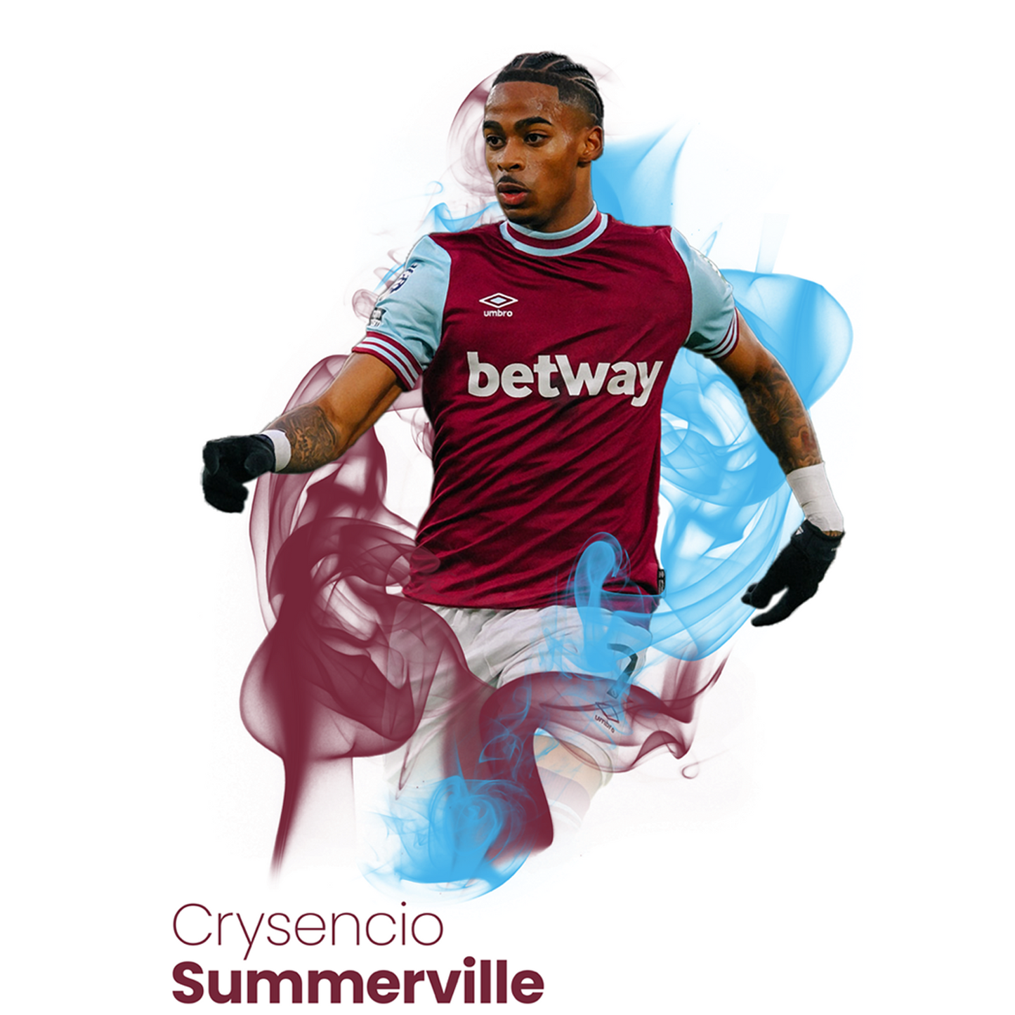 West Ham United | Crysencio Summerville Print